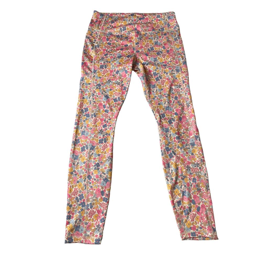 Kinsie Women’s Vanilla Ditsy Floral Pocket Pant sz Md NWT